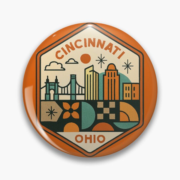 Artikelvorschau, Cincinnati entworfen und verkauft von Broken Antler Designs .
