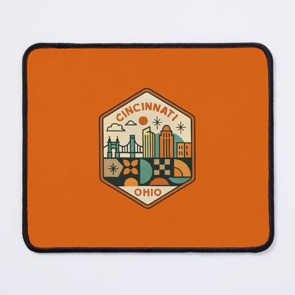 Item preview, Cincinnati designed and sold by Broken Antler Designs .