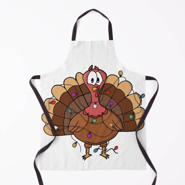 Item preview, Festive Turkey with String Lights designed and sold by shopdiego.