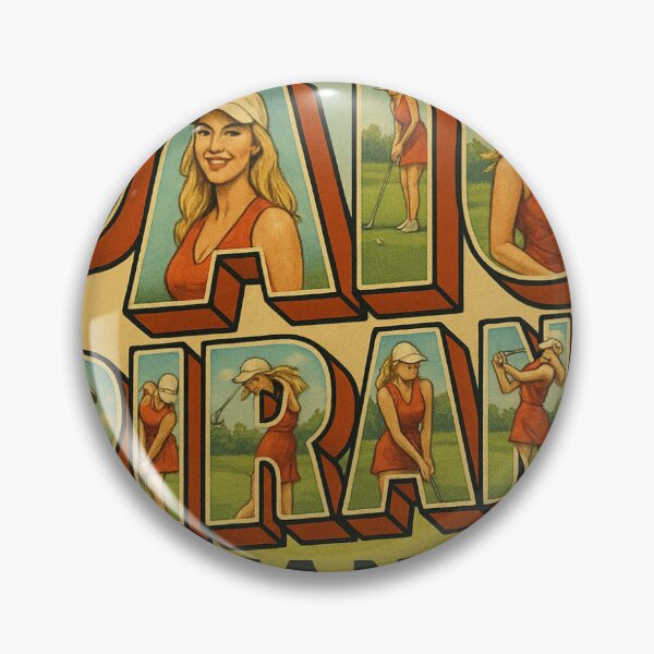 Item preview, Paige Spiranac Vintage Style Postcard designed and sold by PhilsEmporium.