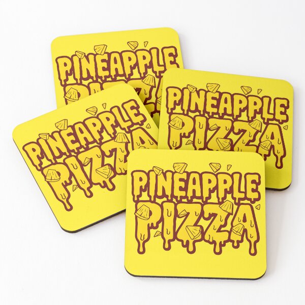 Item preview, Pineapple Pizza Typography designed and sold by designbykev.