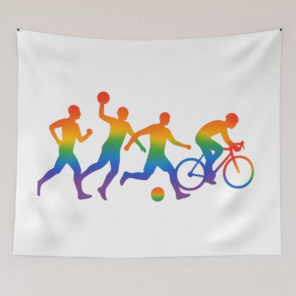 Item preview, Rainbow Pride Athletes designed and sold by SassyArtistry.