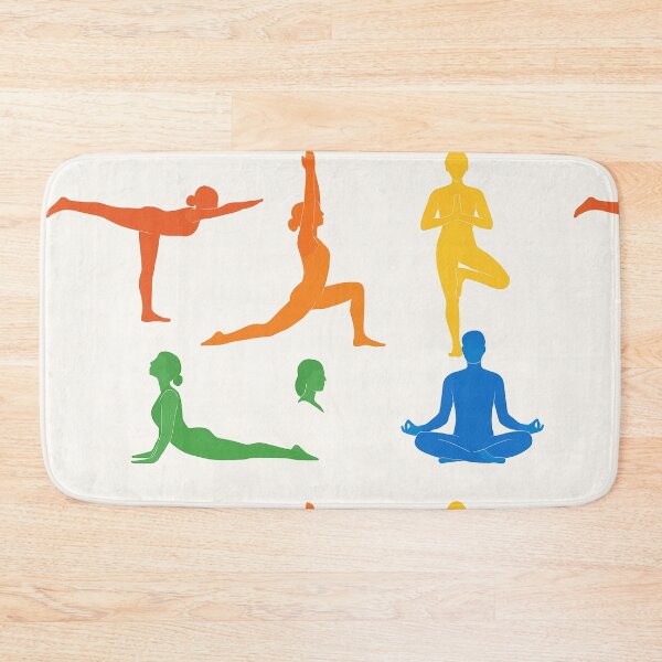 Item preview, Rainbow Yoga Poses designed and sold by SassyArtistry.