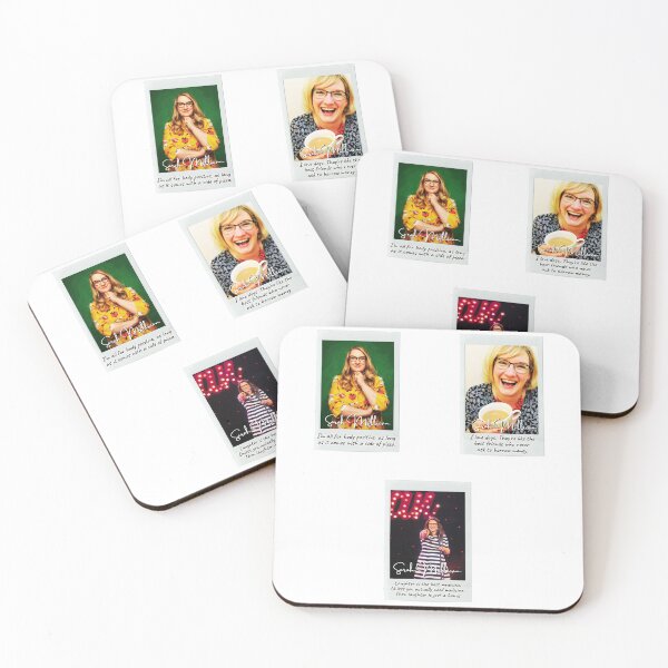 Item preview, Sarah Millican Sticker Set / T Shirt designed and sold by DiverseDazzle.