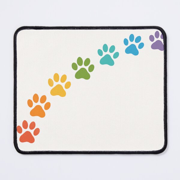 Item preview, Rainbow Paw Prints designed and sold by SassyArtistry.