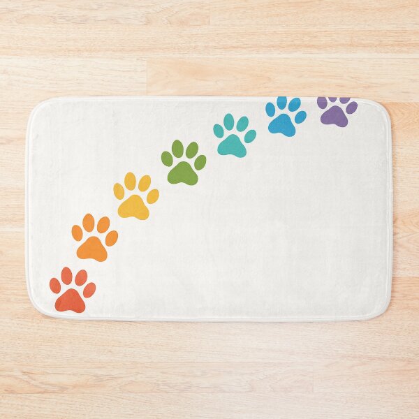 Item preview, Rainbow Paw Prints designed and sold by SassyArtistry.