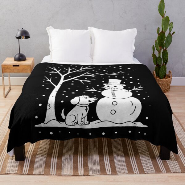 Item preview, Christmas Snowman & Dog designed and sold by PunkNation-Arts.