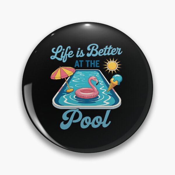 Item preview, Summer Vibes Vacation Summertime Life Is Better At The Pool designed and sold by tabdejinti.