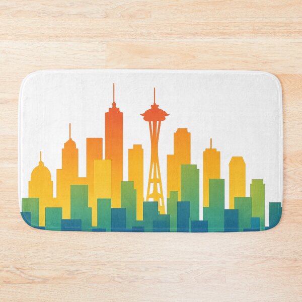Item preview, Rainbow City Skyline designed and sold by SassyArtistry.