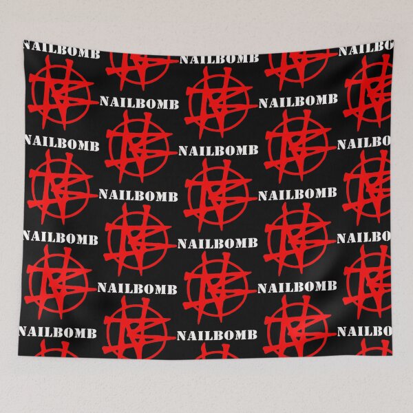 Item preview, Nailbombs Band Logo Band Name Nailbombs designed and sold by CMTomlinArt.