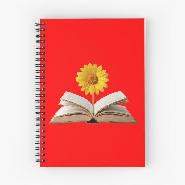 Item preview, Conocimiento floreciente: una flor amarilla que crece en un libro designed and sold by OOStudio.