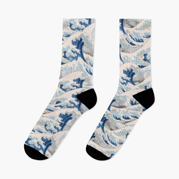 Item preview, Serene Ocean Waves – Minimal Seamless Sea Pattern designed and sold by natthaaekf.