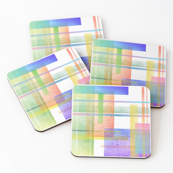 Item preview, abstract colors designed and sold by LiquidCats.
