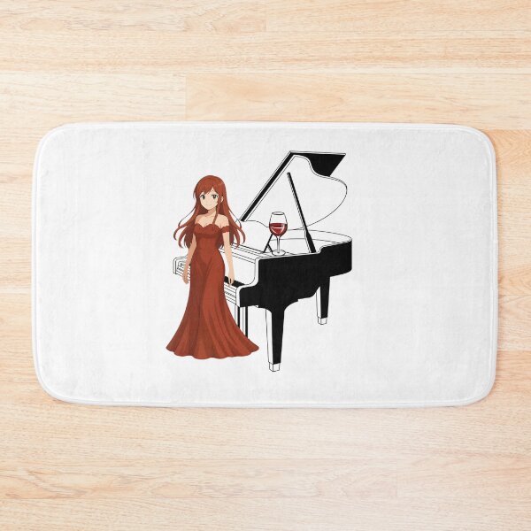 Item preview, Pianist dressed in Red Passion designed and sold by ArtMochis.