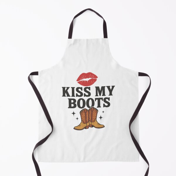 Item preview, Kiss My Boots | Bold Western Cowgirl Attitude Shirt designed and sold by SoulThread Studio.