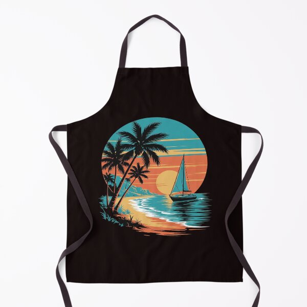 Item preview, Sunset Beach Palm Trees Ocean designed and sold by tabdejinti.