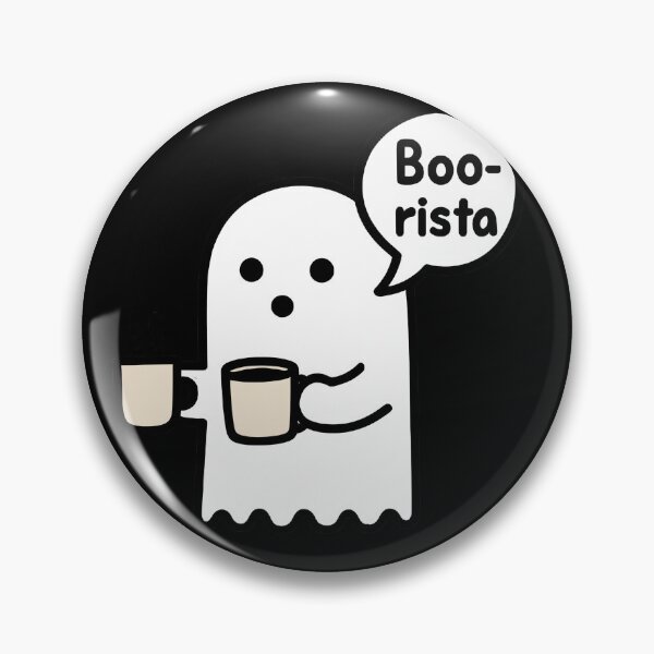 Item preview, Boo Rista the Coffee Ghost designed and sold by designbykev.