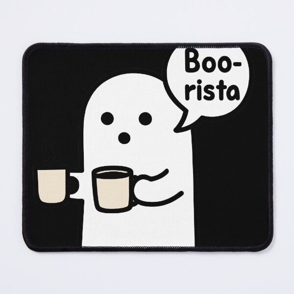 Item preview, Boo Rista the Coffee Ghost designed and sold by designbykev.