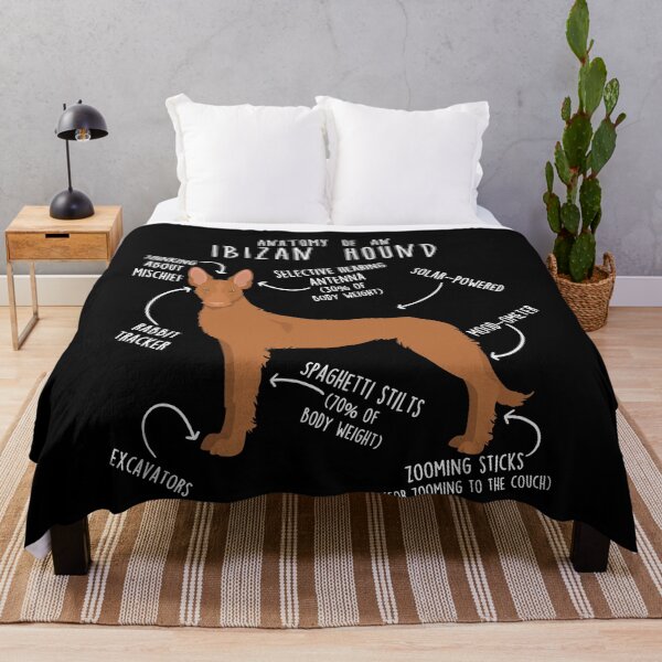 Item preview, Wire-Haired Ibizan Hound Dog Anatomy designed and sold by Clara Hollins.