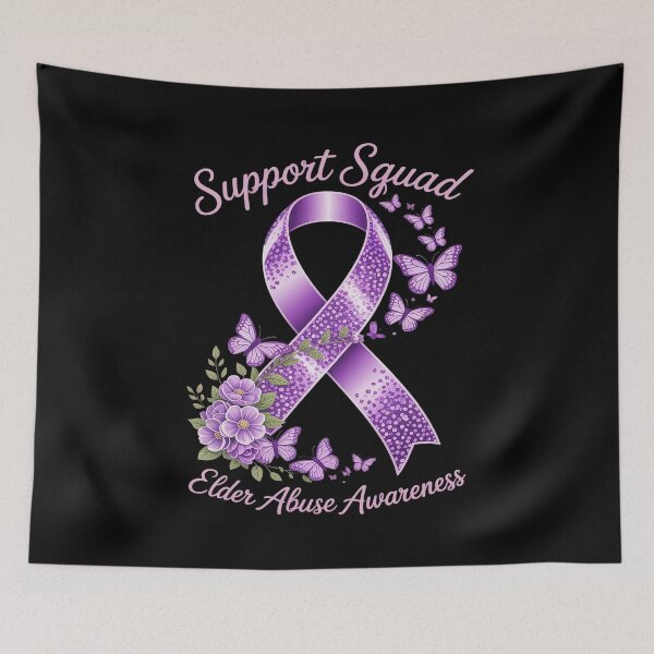 Item preview, Support Squad Elder Abuse Awareness Stop The Elder Abuse designed and sold by ticlitule.