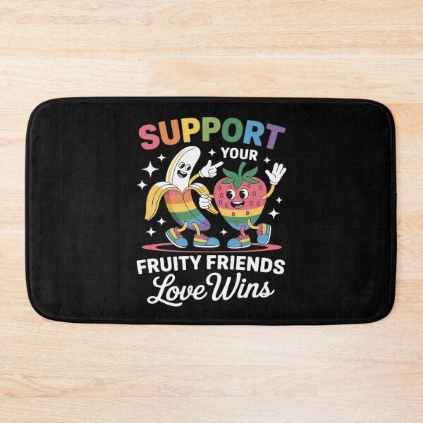 Item preview, Support Your Fruity Friends Gay Les Pride Month LGBTQ Ally designed and sold by ticlitule.