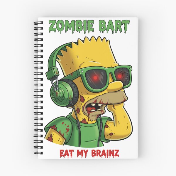 Item preview, Zombie Bart: Undead Trouble Maker designed and sold by Mind-Over-Mood.