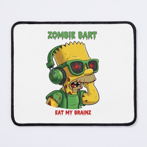 Item preview, Zombie Bart: Undead Trouble Maker designed and sold by Mind-Over-Mood.