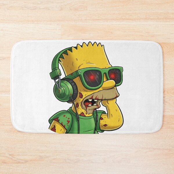 Item preview, Zombie Bart: Undead Trouble Maker designed and sold by Mind-Over-Mood.