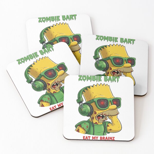 Item preview, Zombie Bart: Undead Trouble Maker designed and sold by Mind-Over-Mood.