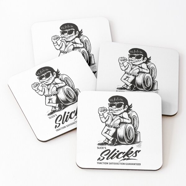 Item preview, Slick’s Slicks, Traction Satisfaction Guaranteed designed and sold by Automotive Art by Greg.