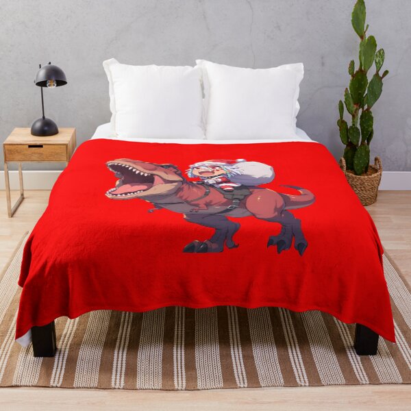 Item preview, Tengen Uzui Riding T-Rex Santa Christmas Demon Slayer Anime designed and sold by TorbenKuhano.