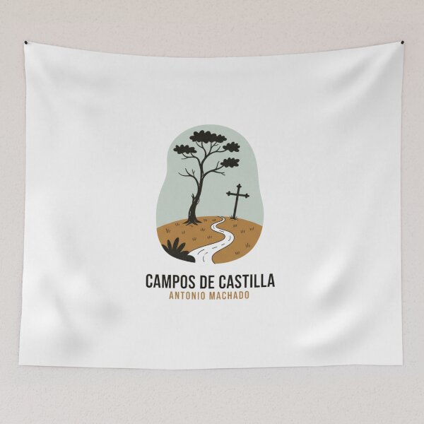 Item preview, 'Fields of Castile' by Antonio Machado designed and sold by Filologica.