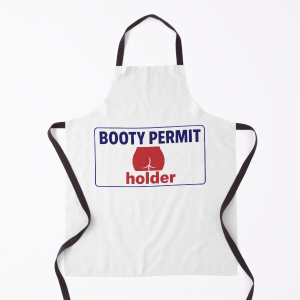 Item preview, Booty Permit Holder designed and sold by ChickenFund.