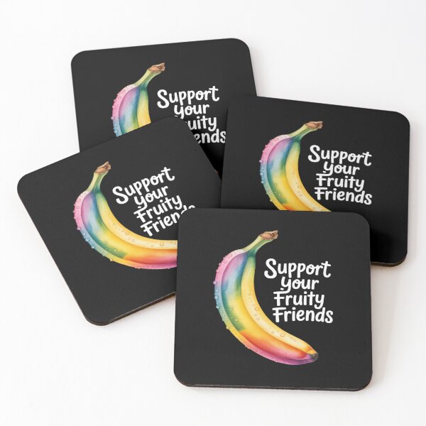 Item preview, Support Your Fruity Friends LGBT Gay Pride Ally Queer LGBTQ+ designed and sold by ticlitule.