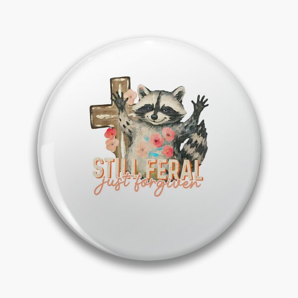 Item preview, Still Feral Just Forgiven  designed and sold by GeraldHawaii.