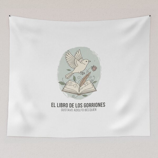 Item preview, 'Book of Sparrows' by Gustavo Adolfo Bécquer. 'Rhymes and Legends' designed and sold by Filologica.