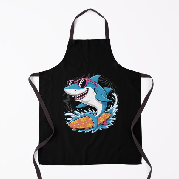 Item preview, Surfing Shark Cute Sea Animal designed and sold by ticlitule.