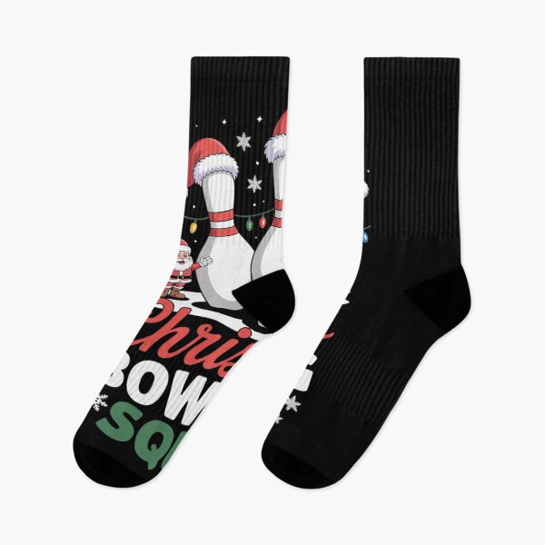 Item preview, Christmas Bowling Squad Xmas Santa Bowling Player designed and sold by marcusry.
