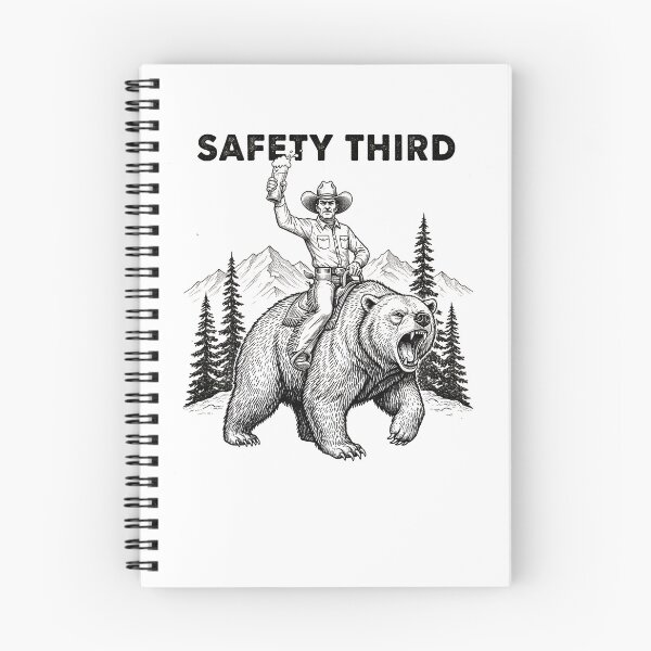 Item preview, Safety Third Funny Sarcastic Cowboy Safety Third Gear designed and sold by DynamicDesign.