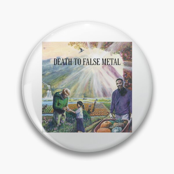 Item preview, Death to false metal designed and sold by Tillylamber.