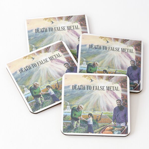 Item preview, Death to false metal designed and sold by Tillylamber.