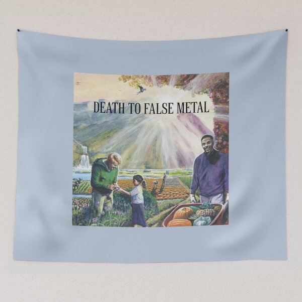 Item preview, Death to false metal designed and sold by Tillylamber.