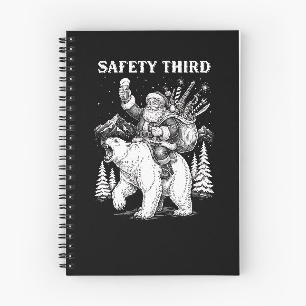 Item preview, Safety Third Funny Sarcastic Christmas Safety Third Gear designed and sold by DynamicDesign.