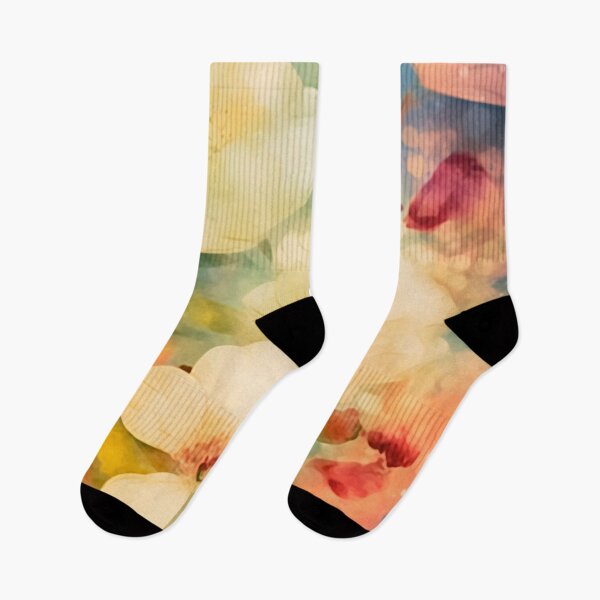 Item preview, Floral Pastel Abstract Art With A Blurred Aesthetic designed and sold by DEC02.