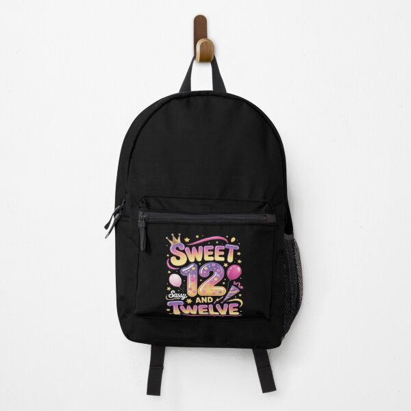 Item preview, Sweet 12 Sassy And Twelve 12th Birthday Donut Theme Girl Gif designed and sold by ticlitule.