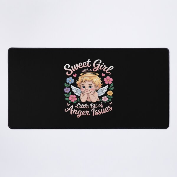 Item preview, Sweet Girl With A Little Bit Of Anger Issue designed and sold by ticlitule.