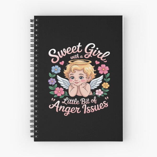 Item preview, Sweet Girl With A Little Bit Of Anger Issue designed and sold by ticlitule.