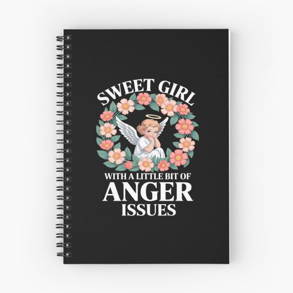 Item preview, Sweet Girl With A Little Bit Of Anger Issues designed and sold by ticlitule.