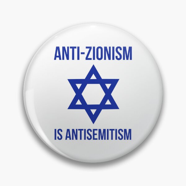 Item preview, Anti-Zionism is antisemitism  designed and sold by Rachel the Artist .