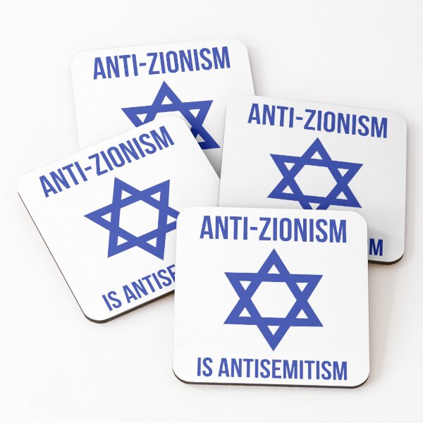 Item preview, Anti-Zionism is antisemitism  designed and sold by Rachel the Artist .